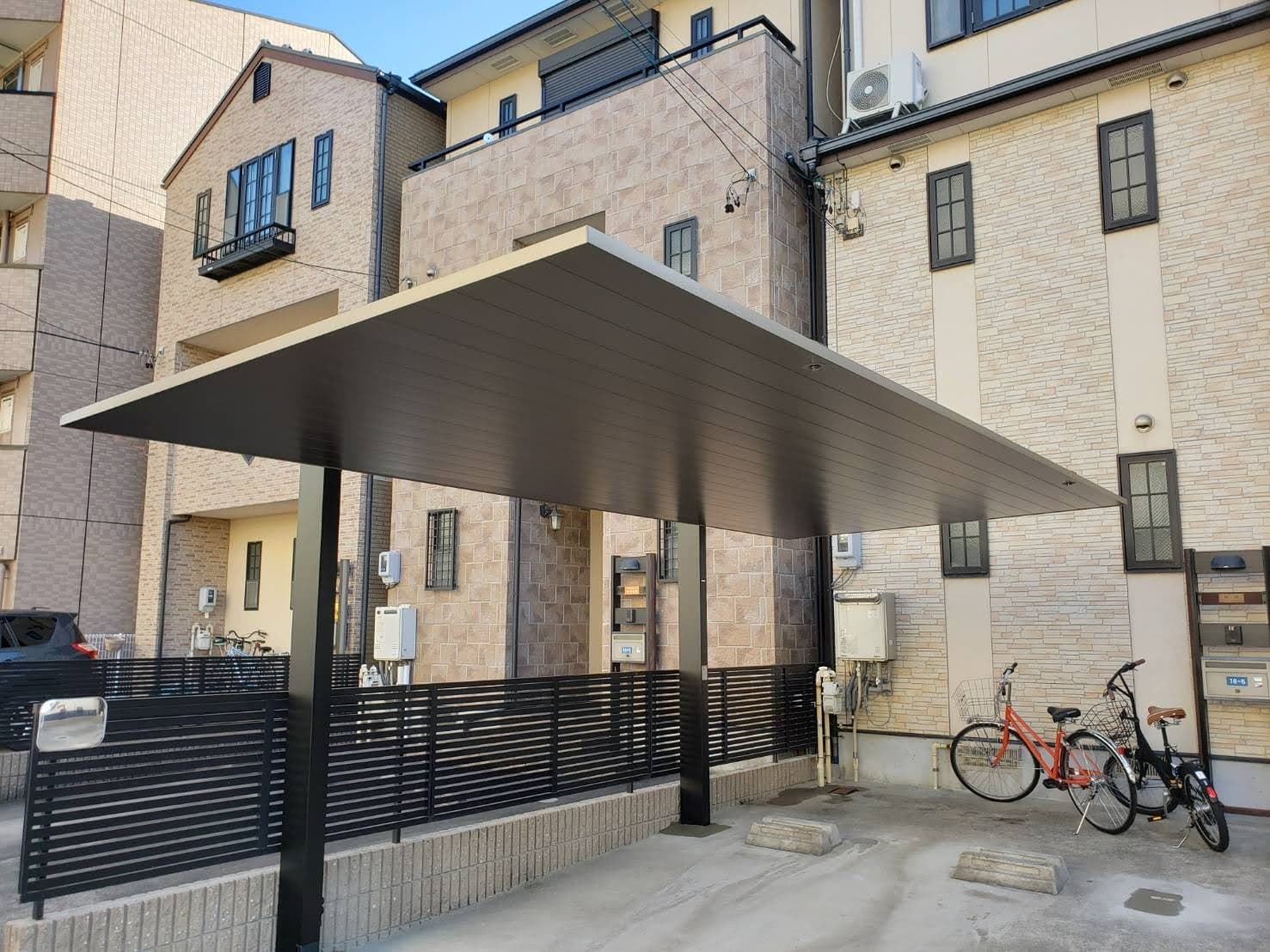 波板張替え | 名古屋市北区のエクステリア工事ならイズ美