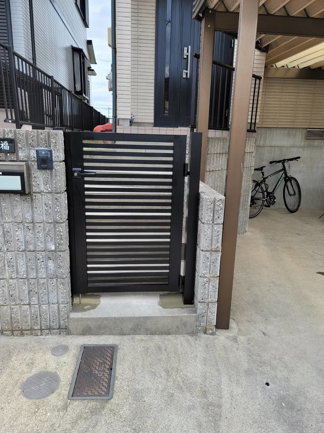 門扉新調 | 名古屋市北区のエクステリア工事ならイズ美