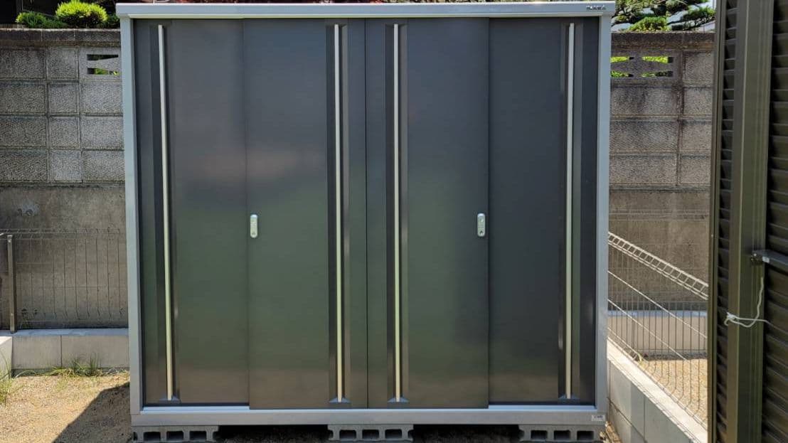 物置設置 名古屋市北区 | 名古屋市北区でエクステリア工事ならイズ美