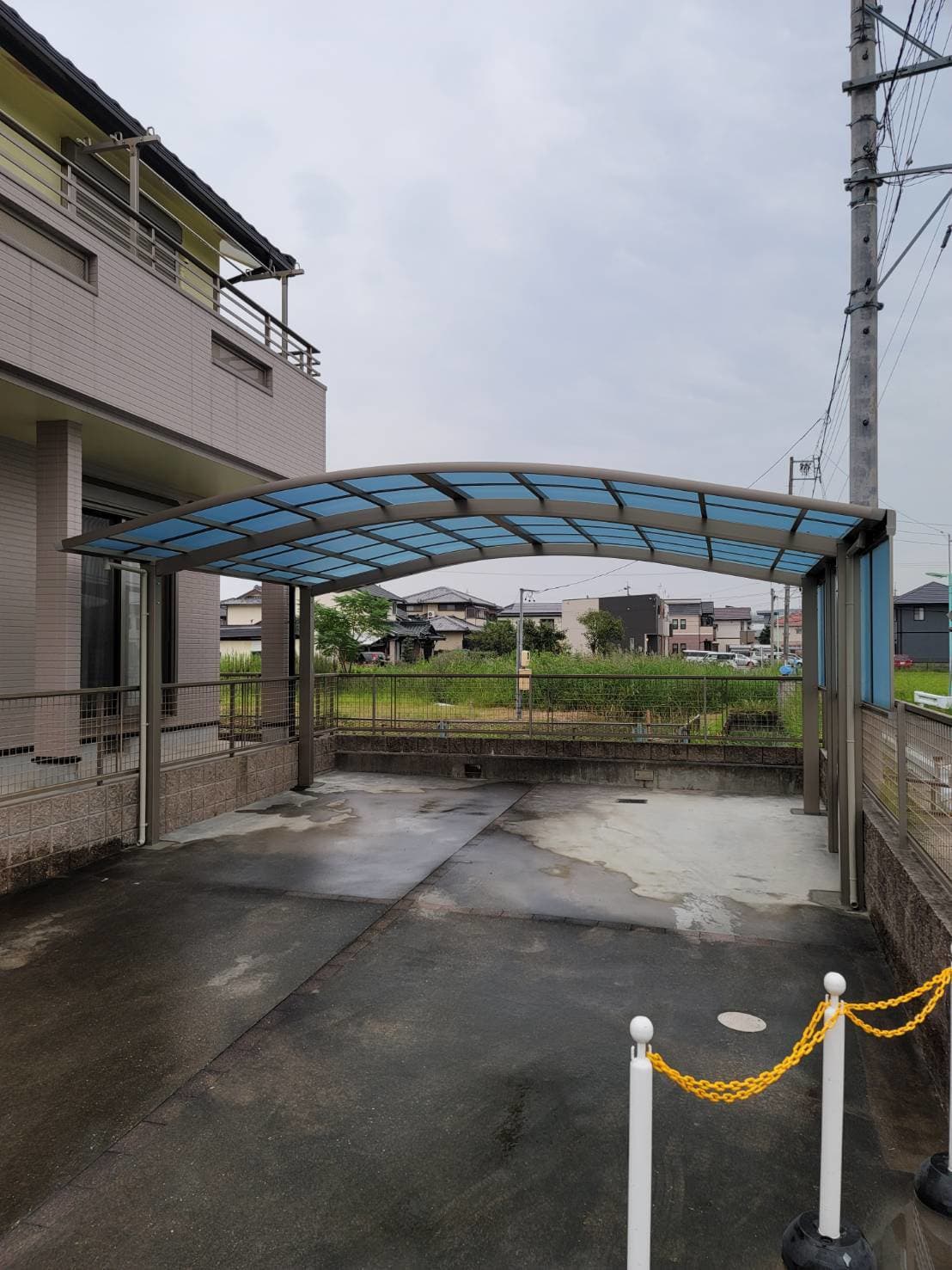 カーポート取替え工事 | 名古屋市北区のエクステリア工事ならイズ美