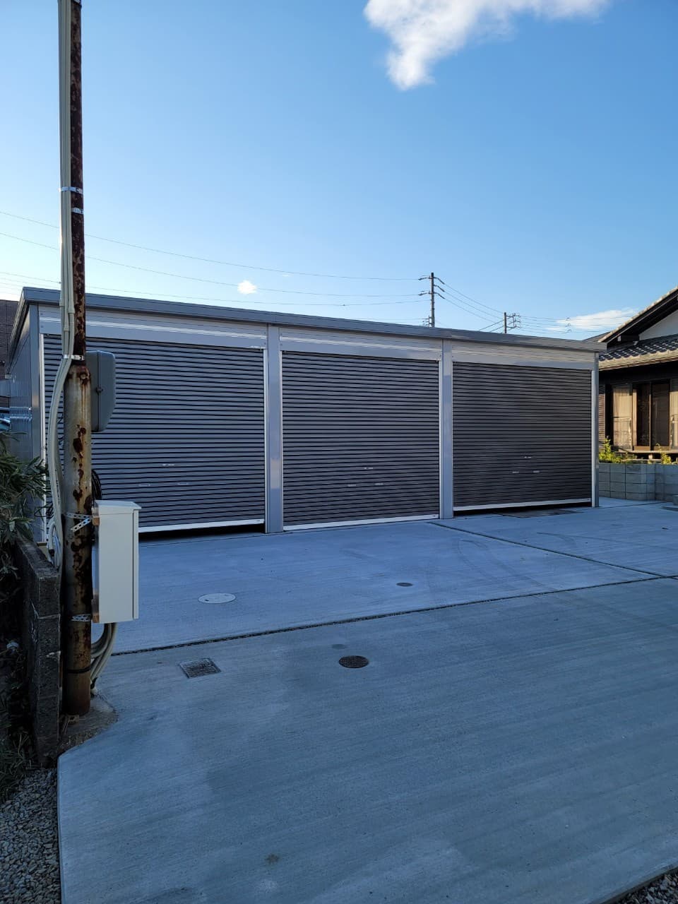 ガレージ設置 | 名古屋市北区のエクステリア工事ならイズ美