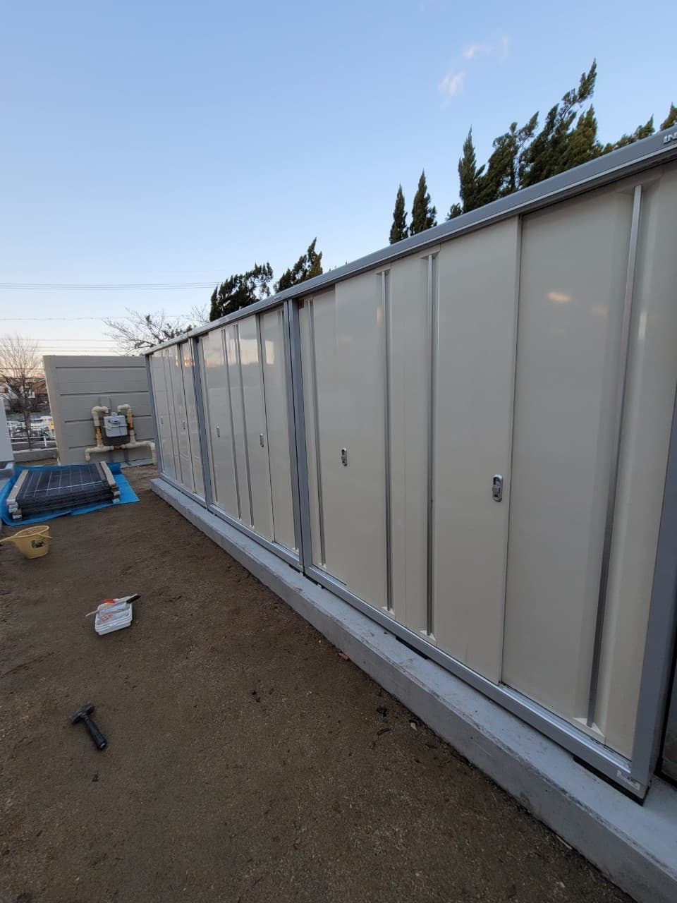 物置設置 | 名古屋市北区のエクステリア工事ならイズ美